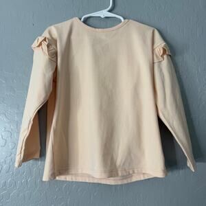 Wild Wawa Ruffle Everyday Top, Desert Rose, 3/4y